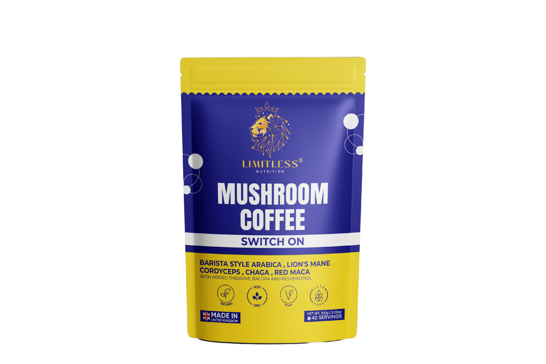 Mushroom Coffee (caffine)